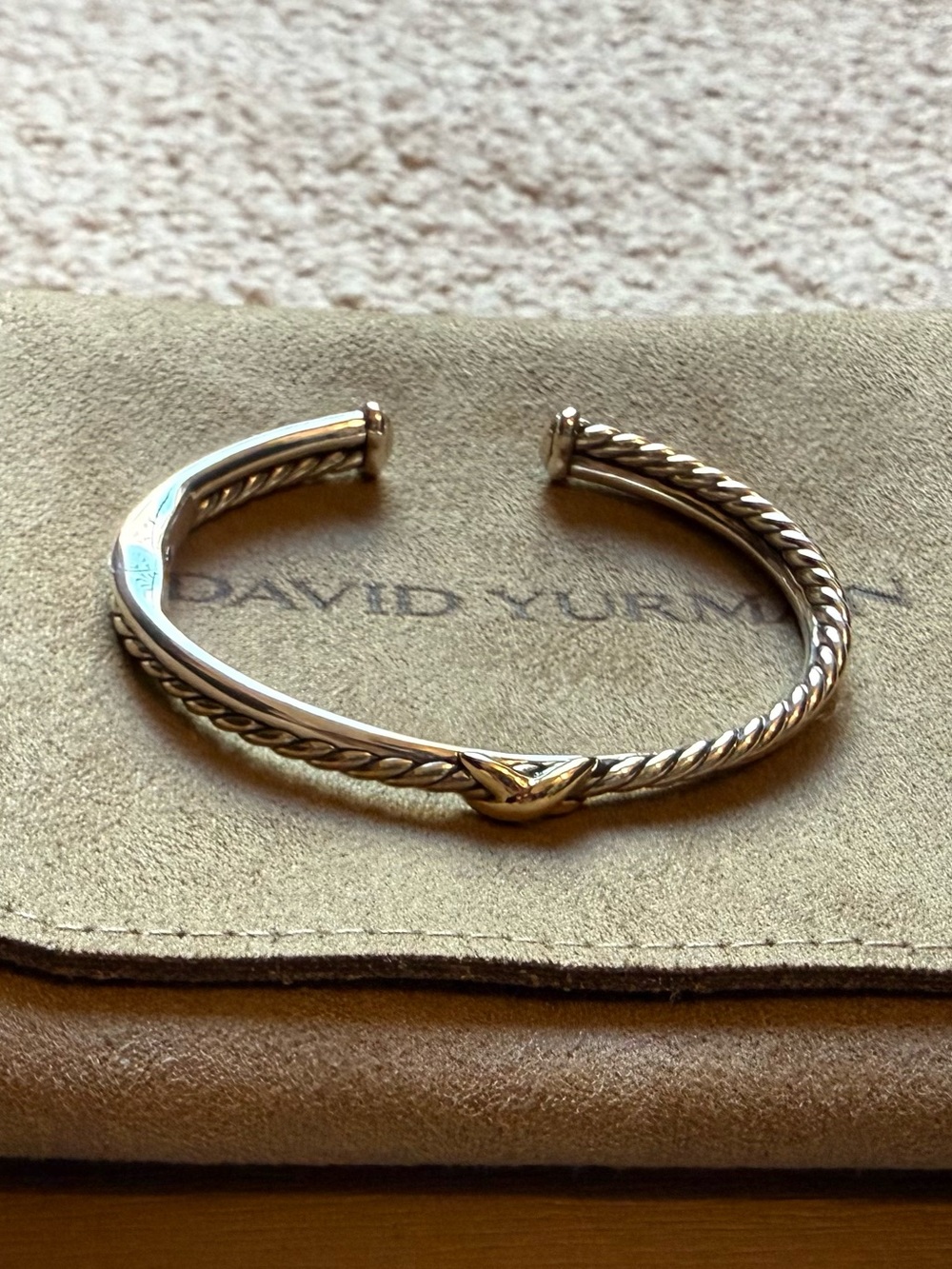 David Yurman Petite X Center Station Bracelet